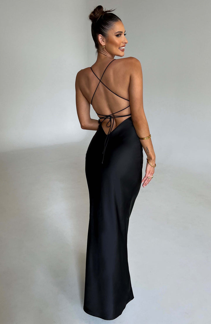 Venus | Satin Maxi Dress