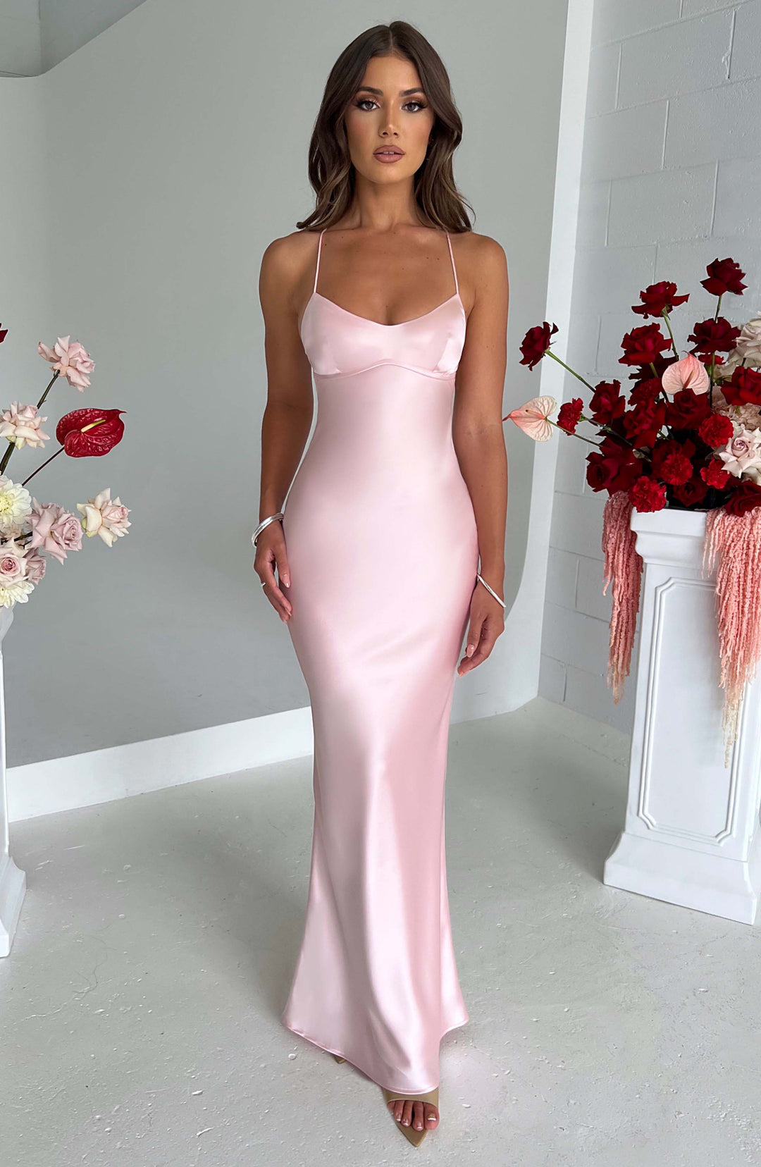 Venus | Satin Maxi Dress