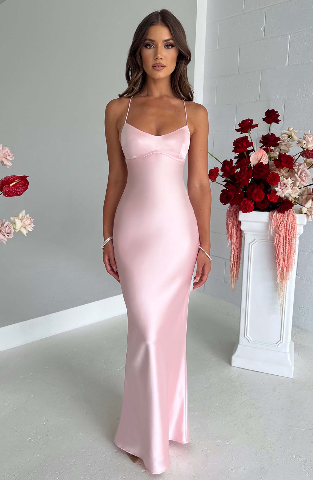 Venus | Satin Maxi Dress