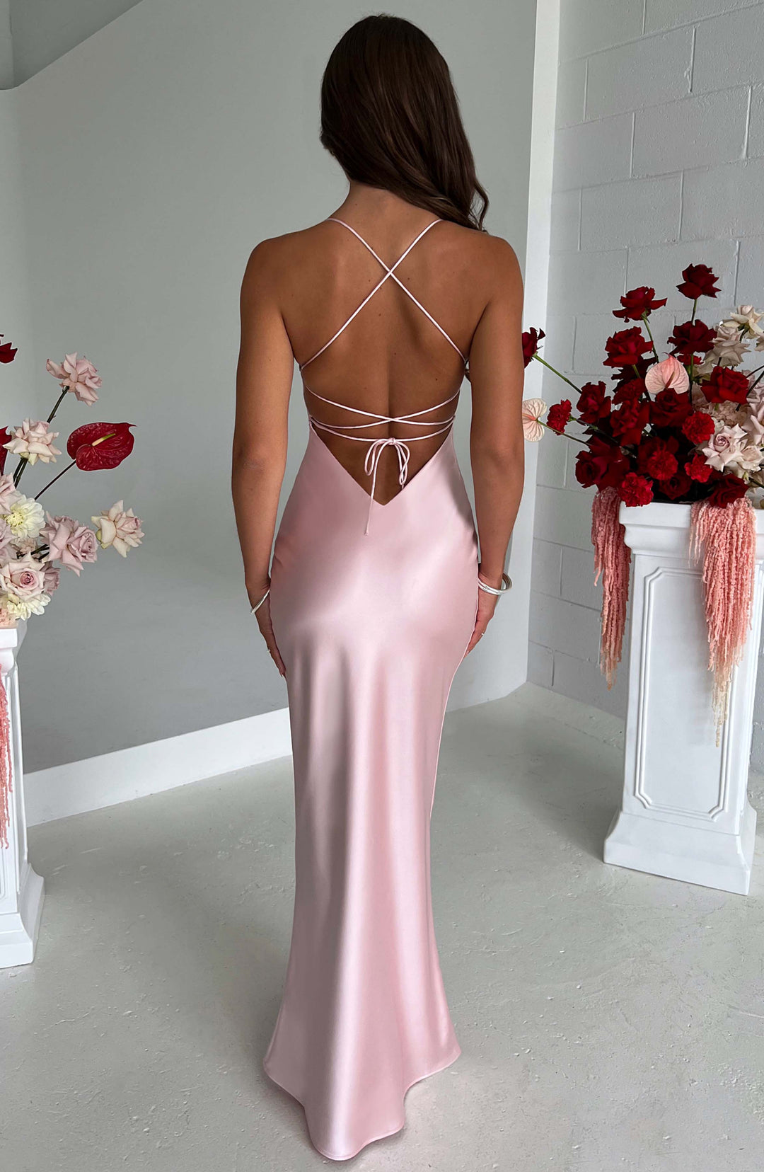Venus | Satin Maxi Dress