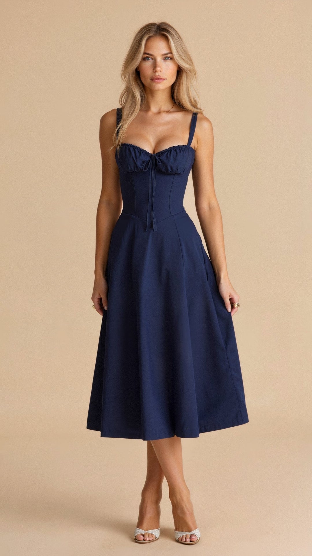 Ilona | Midi Waist Dress