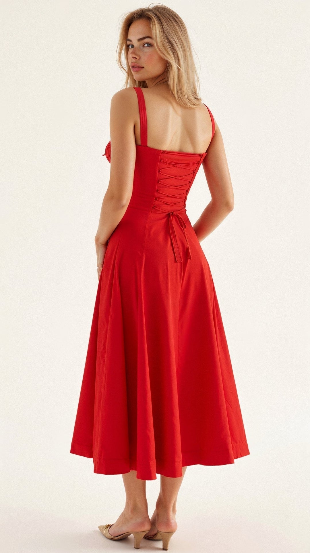 Ilona | Midi Waist Dress