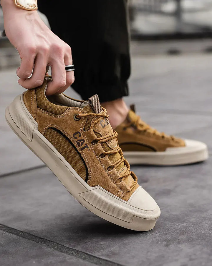 CAT | Leather Sneakers