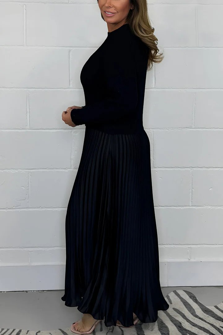 Margot | Sweater + Pleated Skirt