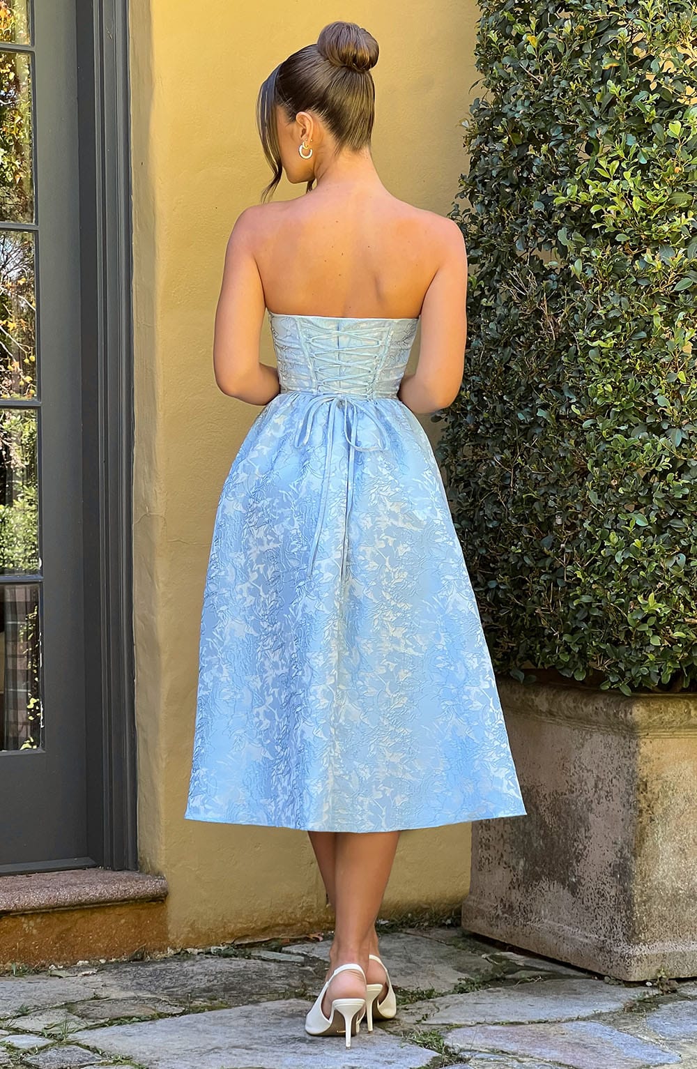 Saoirse | Blue Midi Dress