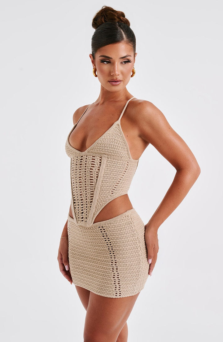 Selma | Beige Top