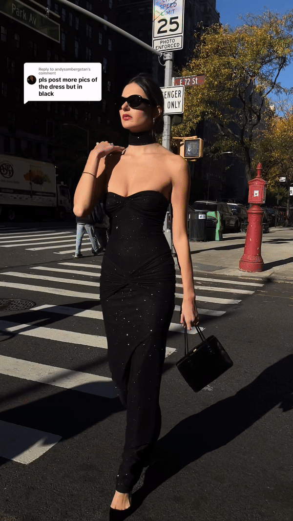 Twilight | Black Maxi Dress