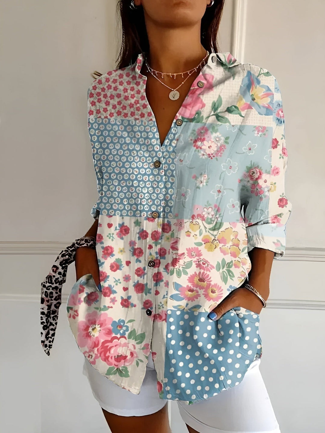 Kate | Casual Printed Blouse