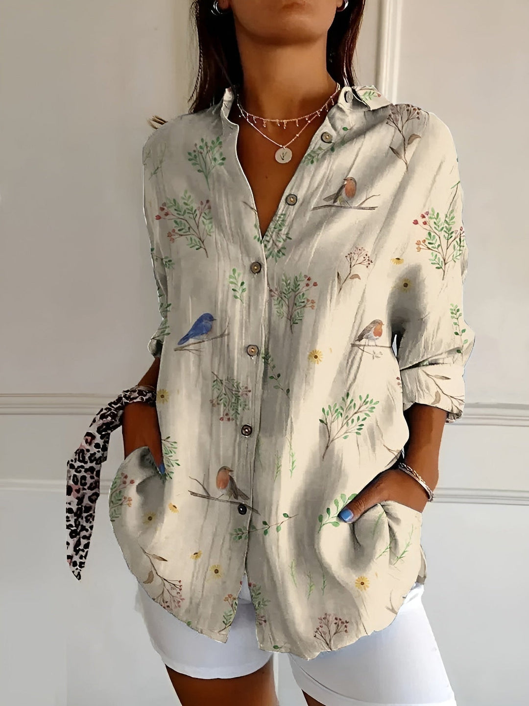 Kate | Casual Printed Blouse