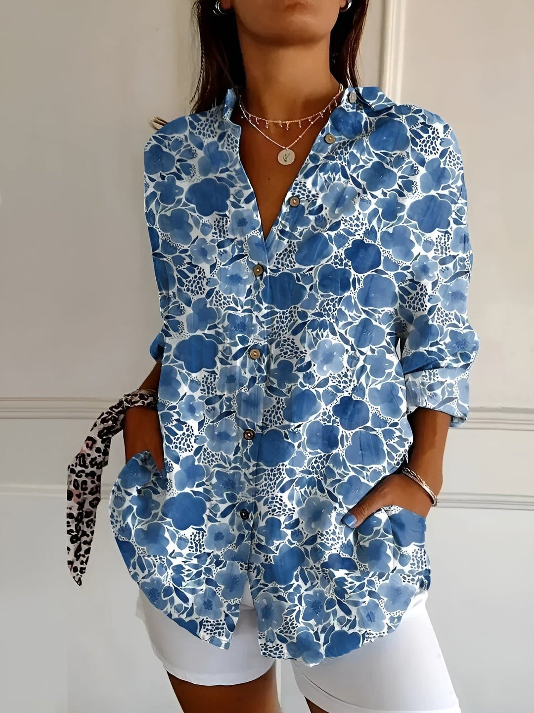 Kate | Casual Printed Blouse