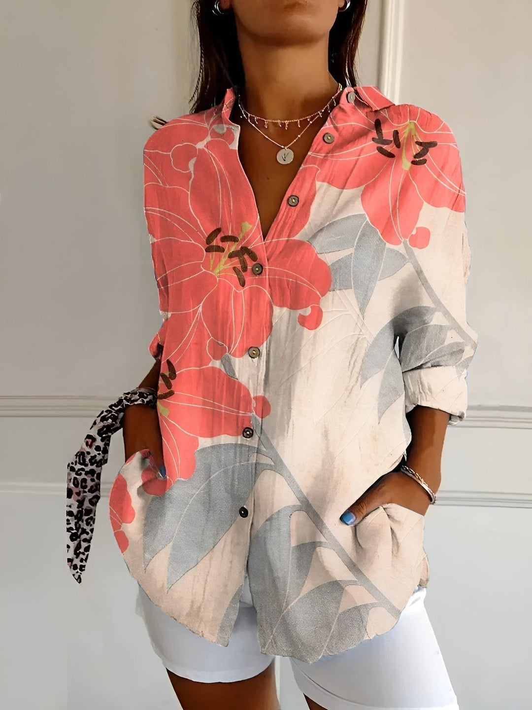 Kate | Casual Printed Blouse