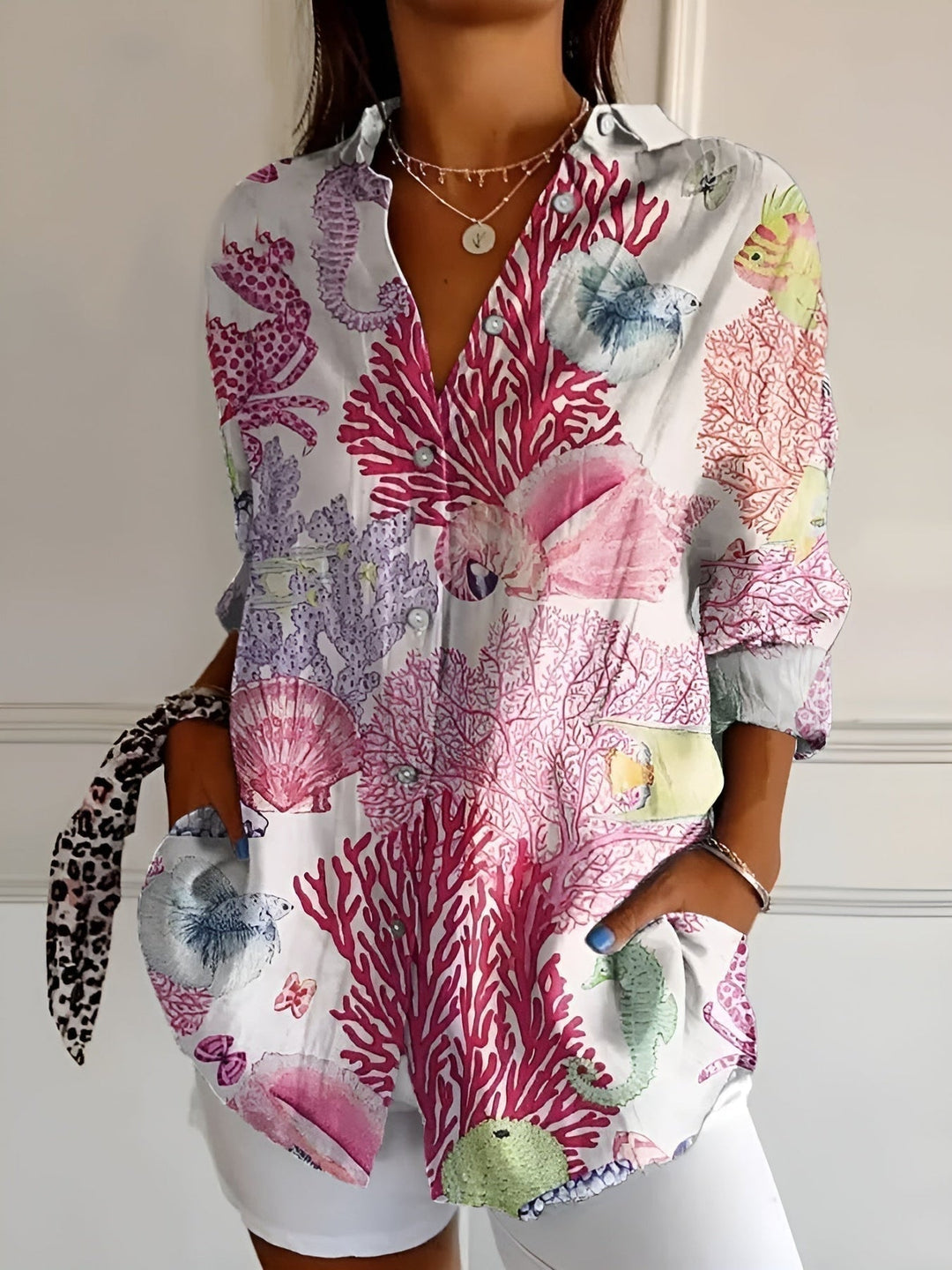 Kate | Casual Printed Blouse