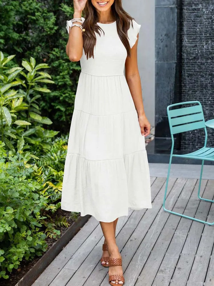 Amalia | Sophisticated Belly-Covering Dress