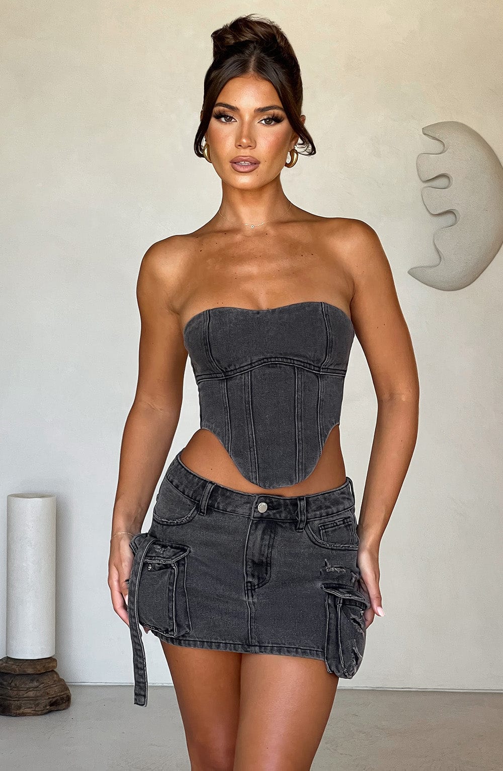 Yasie | Black Corset