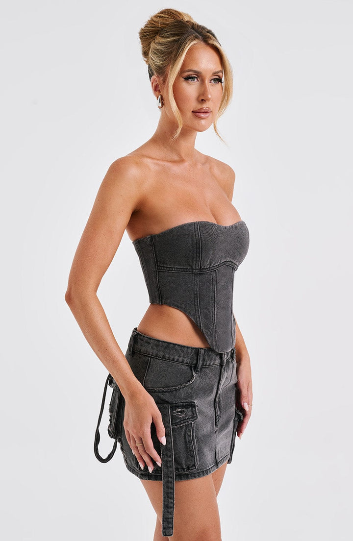 Yasie | Black Corset