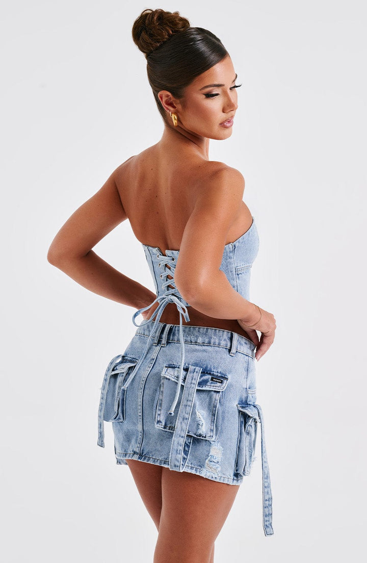 Yasie | Blue Corset