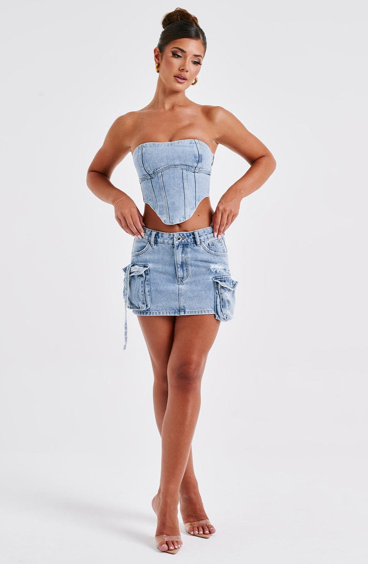 Yasie | Blue Corset