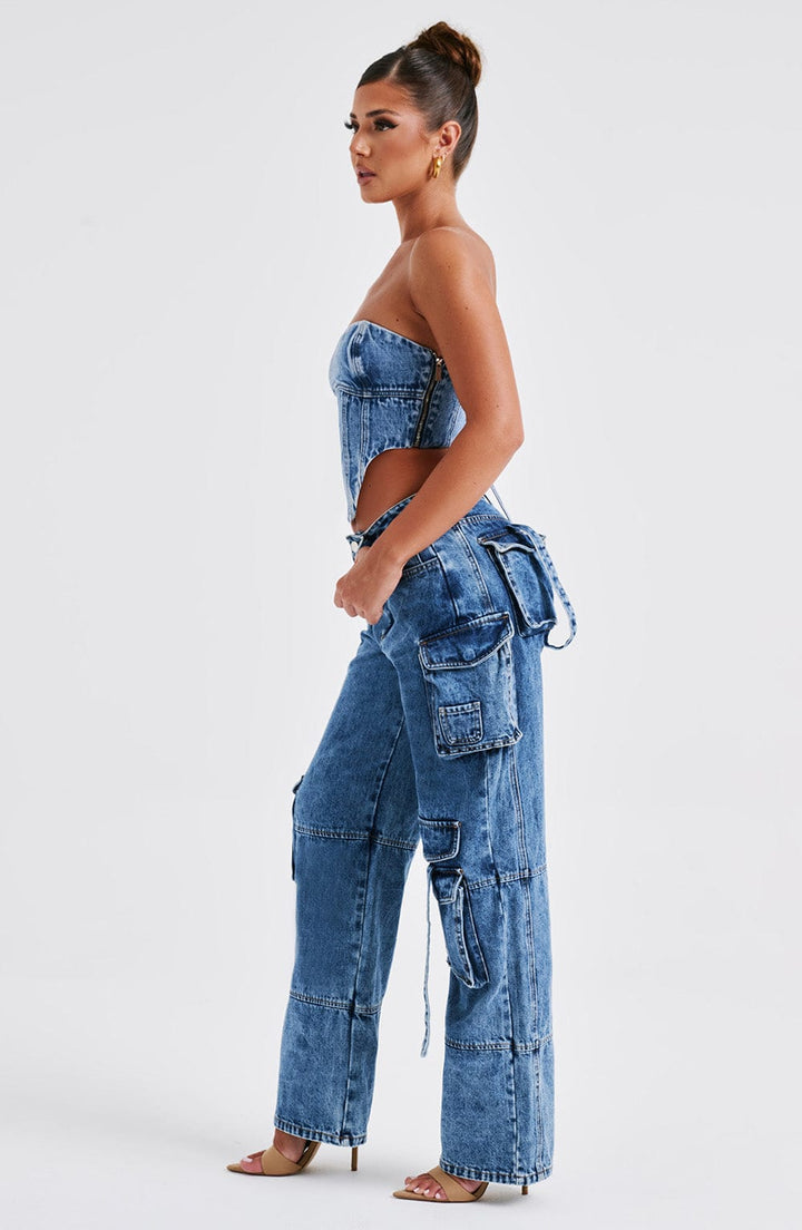 Yasie | Dark Wash Corset