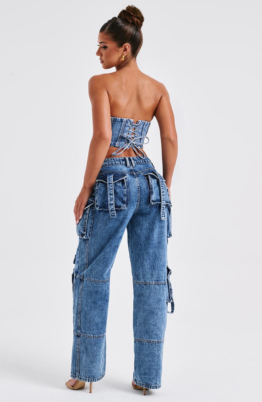 Yasie | Dark Wash Corset