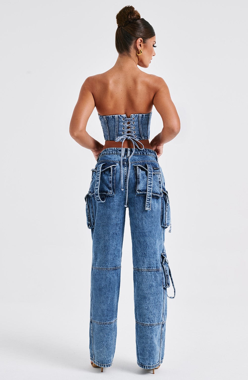 Yasie | Dark Wash Corset