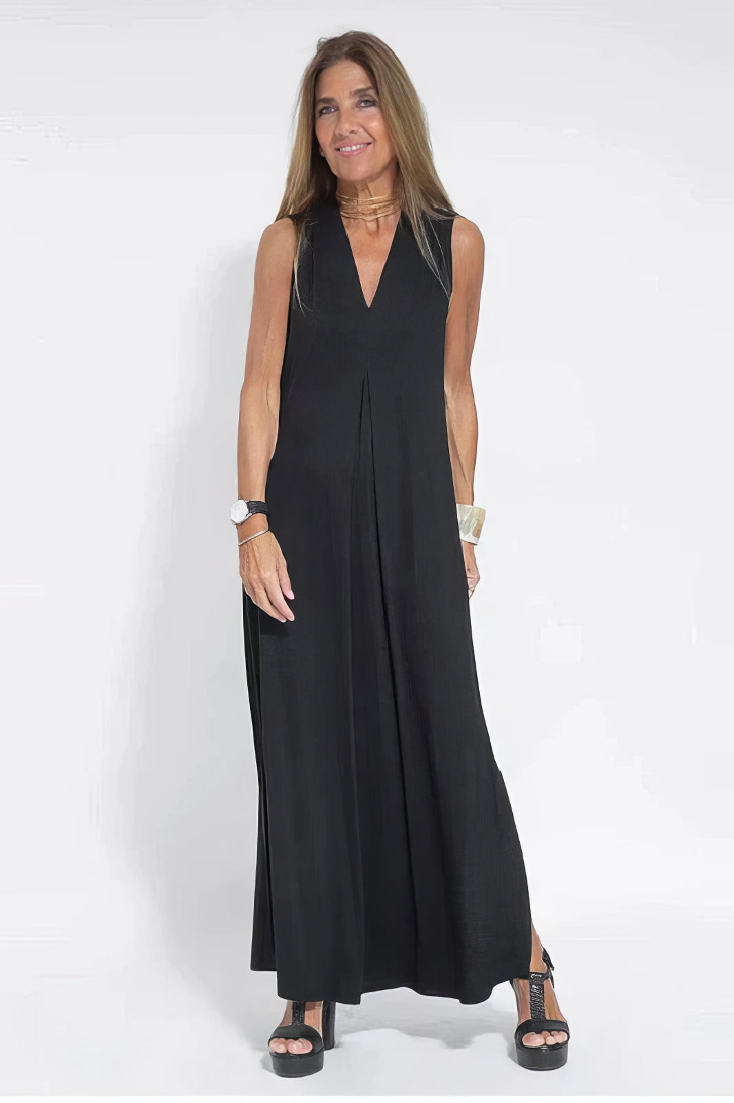 Dea | Long Dress + FREE Matching Cardigan