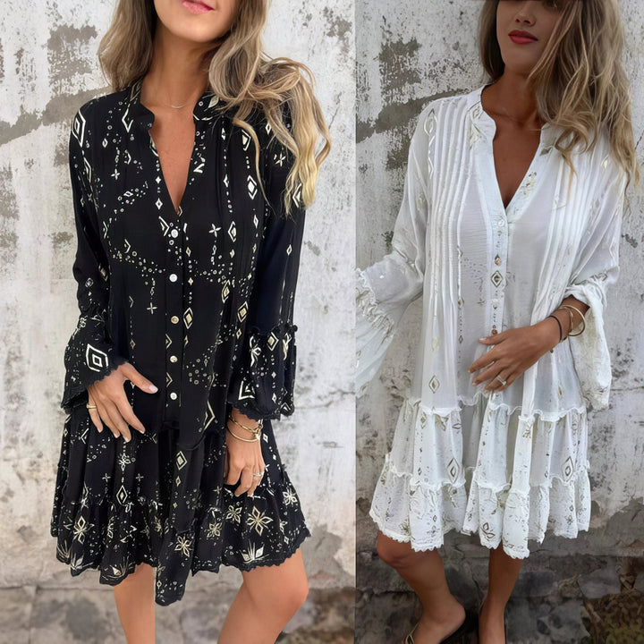 Mara | Trendy Long Sleeve Dress