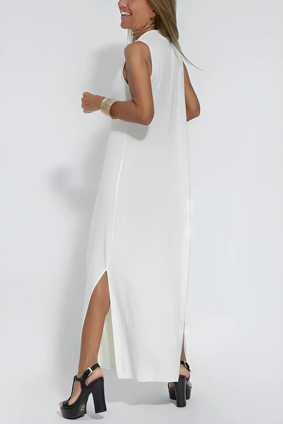 Dea | Long Dress + FREE Matching Cardigan