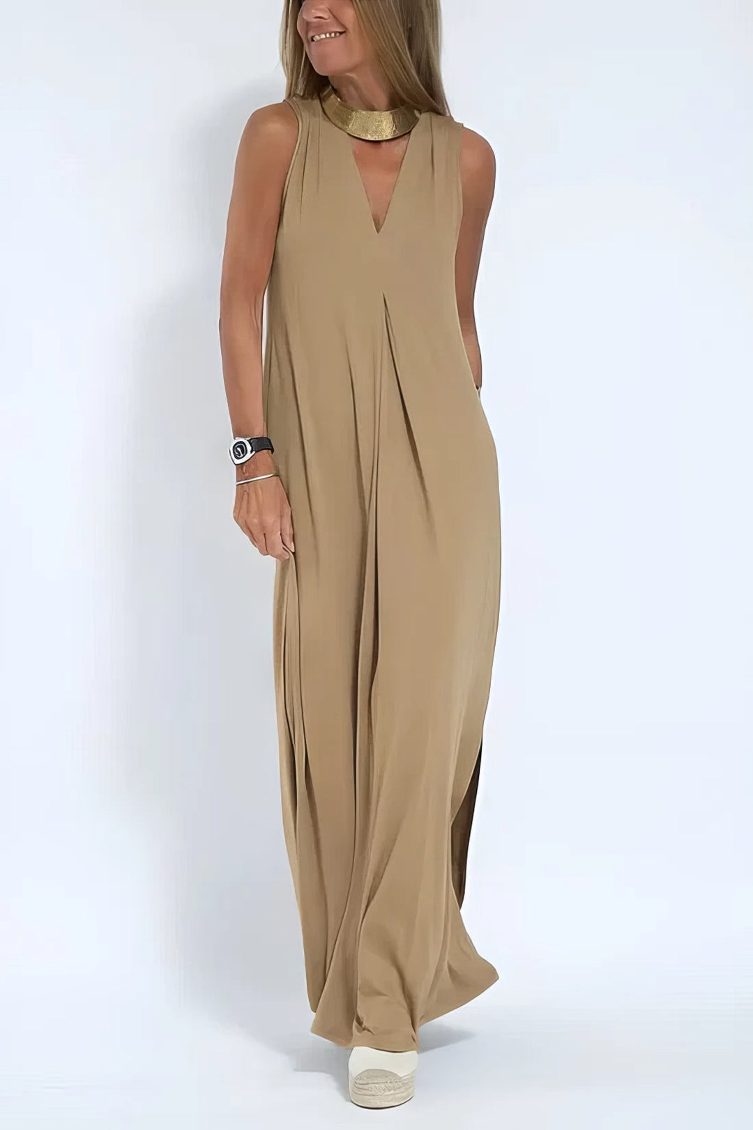 Dea | Long Dress + FREE Matching Cardigan