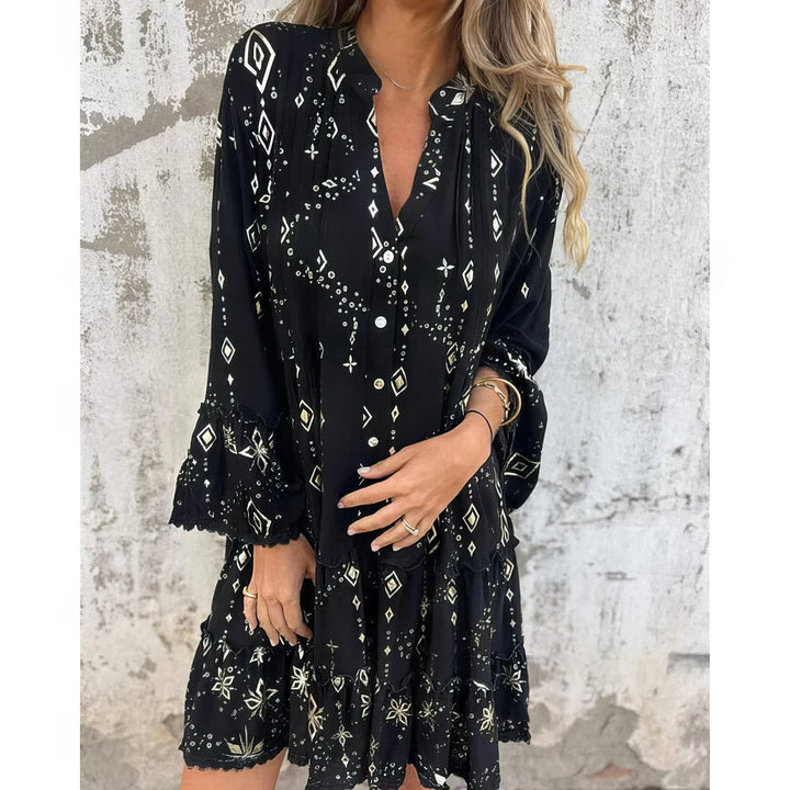 Mara | Trendy Long Sleeve Dress