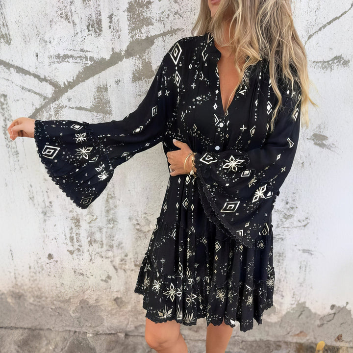 Mara | Trendy Long Sleeve Dress