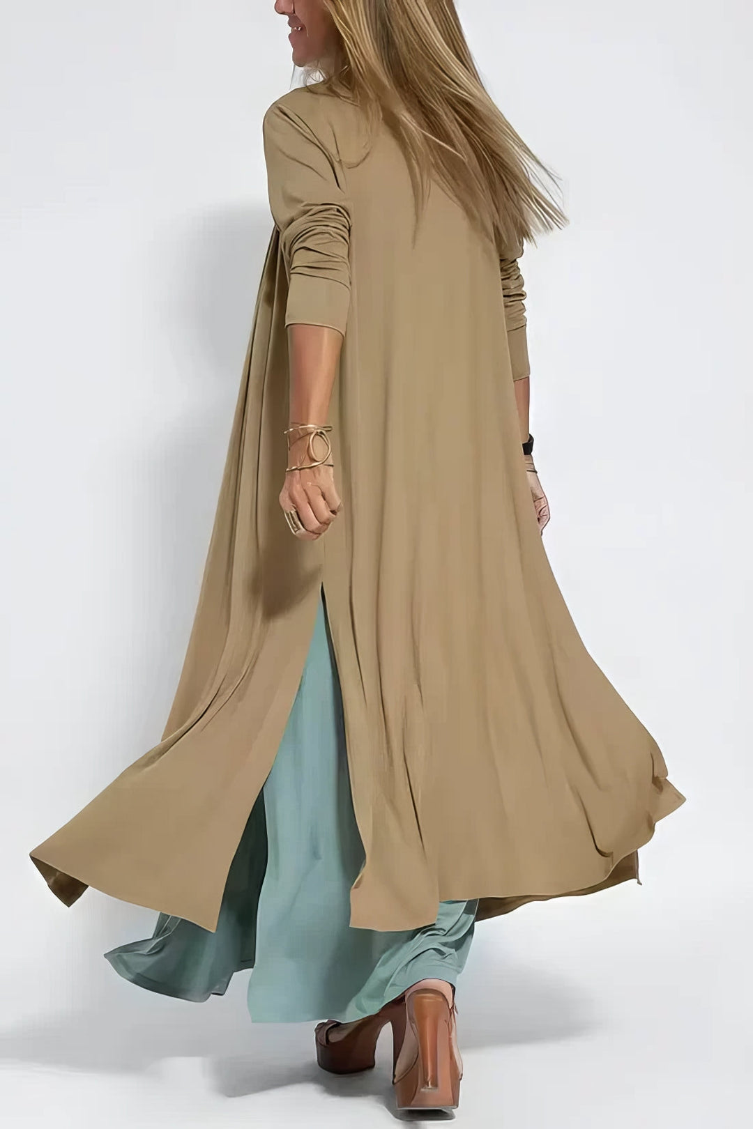 Dea | Long Dress + FREE Matching Cardigan